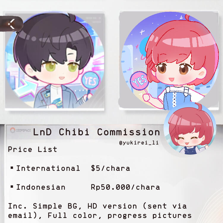 Chibi price list